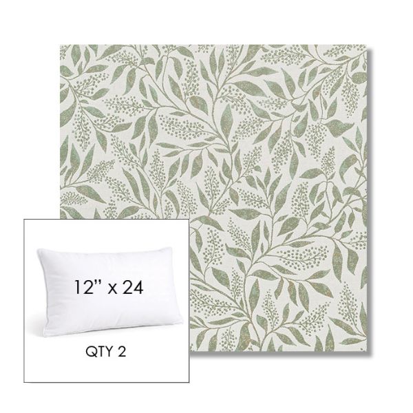 Picture of Exquisite Aloe | 12" x 24" Lumbar Sunbrella® Outdoor Pillow