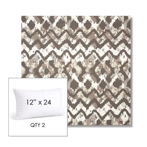 Picture of Inga Merino | 12" x 24" Lumbar Sunbrella® Outdoor Pillow