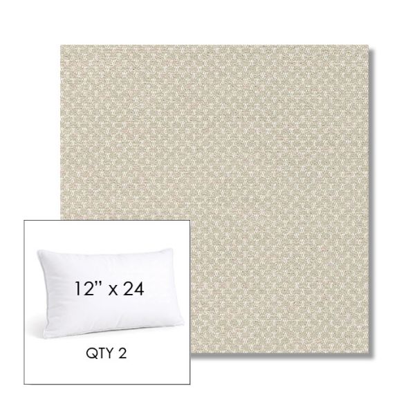 Picture of Litchfield Sage | 12" x 24" Lumbar Sunbrella® Outdoor Pillow