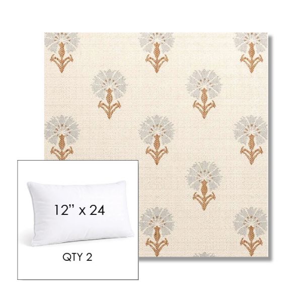 Picture of Mira Chai | 12" x 24" Lumbar Sunbrella® Outdoor Pillow