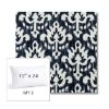 Picture of Patra Indigo | 12" x 24" Lumbar Sunbrella® Outdoor Pillow