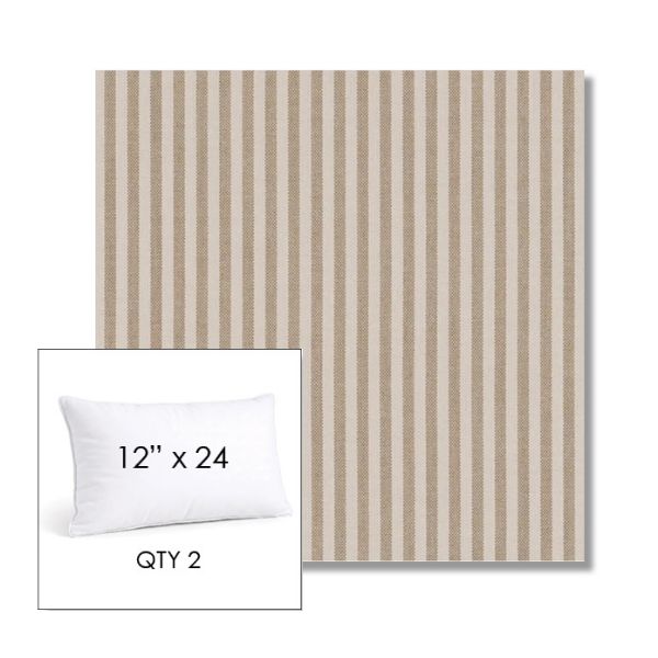 Picture of Refresh Dune | 12" x 24" Lumbar Sunbrella® Outdoor Pillow