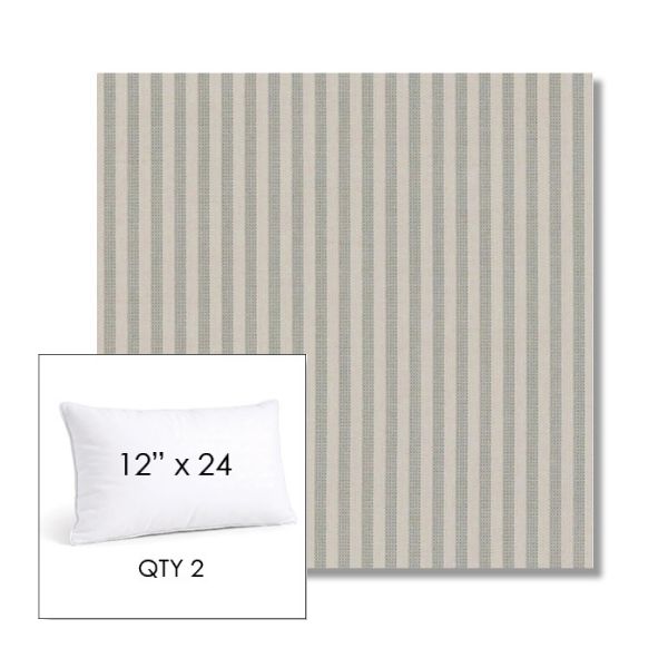 Picture of Refresh Spa | 12" x 24" Lumbar Sunbrella® Outdoor Pillow