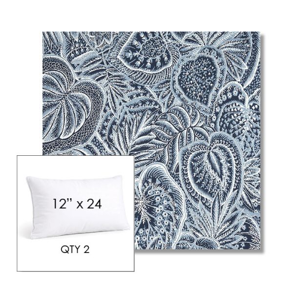 Picture of Sensibility Harbor | 12" x 24" Lumbar Sunbrella® Outdoor Pillow