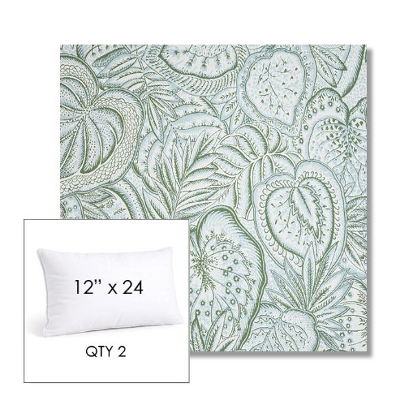 Picture of Sensibilty Spring | 12" x 24" Lumbar Sunbrella® Outdoor Pillow