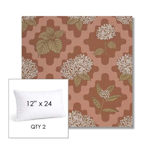 Picture of Trellis Primrose | 12" x 24" Lumbar Sunbrella® Outdoor Pillow
