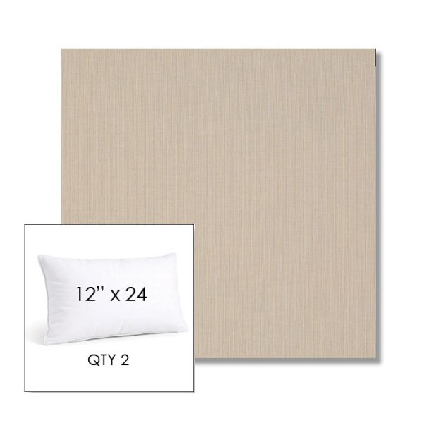 Picture of Tucker Golden Hour | 12" x 24" Lumbar Sunbrella® Outdoor Pillow