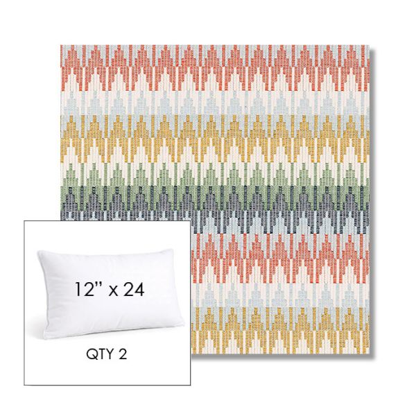 Picture of Valley Sedona | 12" x 24" Lumbar Sunbrella® Outdoor Pillow