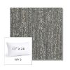 Picture of Vista Slate | 12" x 24" Lumbar Sunbrella® Outdoor Pillow