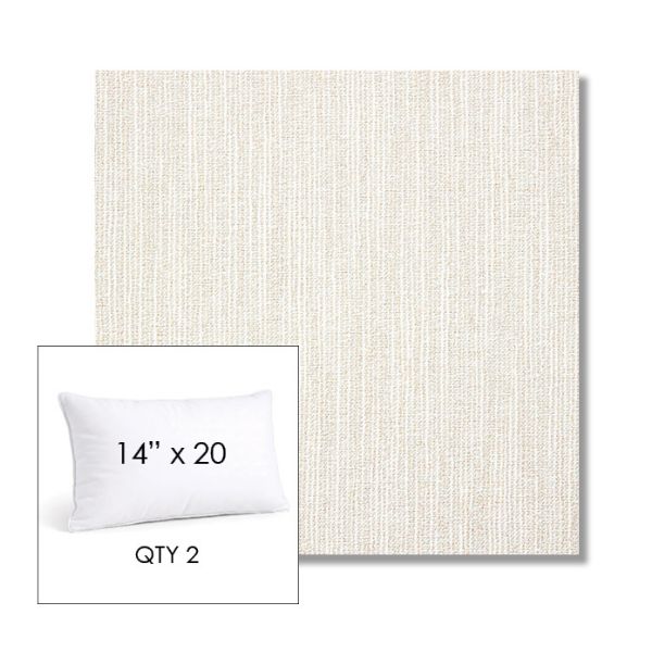 Picture of Adena Canvas | 14" x 20" Lumbar Sunbrella® Outdoor Pillow