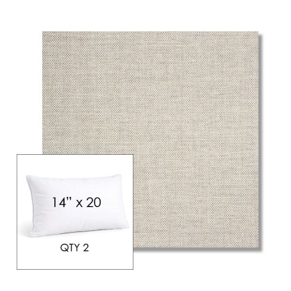 Picture of Idol Seagull | 14" x 20" Lumbar Sunbrella® Outdoor Pillow