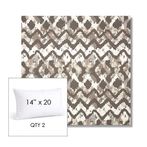 Picture of Inga Merino | 14" x 20" Lumbar Sunbrella® Outdoor Pillow