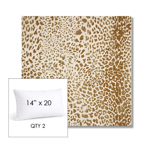 Picture of Instinct Toffee | 14" x 20" Lumbar Sunbrella® Outdoor Pillow