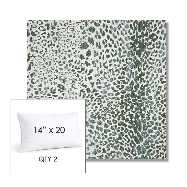 Picture of Instinct Willow | 14" x 20" Lumbar Sunbrella® Outdoor Pillow