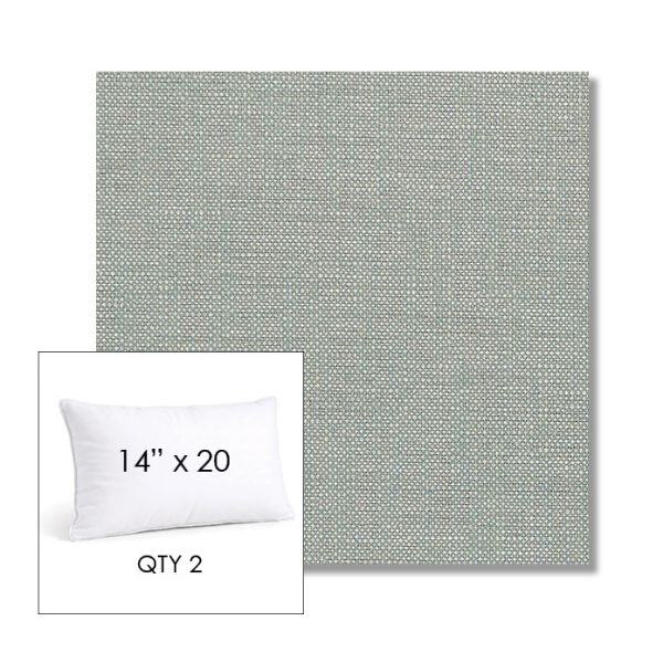 Picture of Linville Spa | 14" x 20" Lumbar Sunbrella® Outdoor Pillow