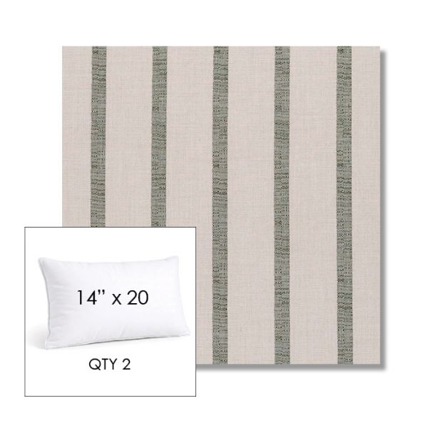 Picture of Mixi Fern | 14" x 20" Lumbar Sunbrella® Outdoor Pillow