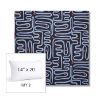 Picture of Nema Lazuli | 14" x 20" Lumbar Sunbrella® Outdoor Pillow