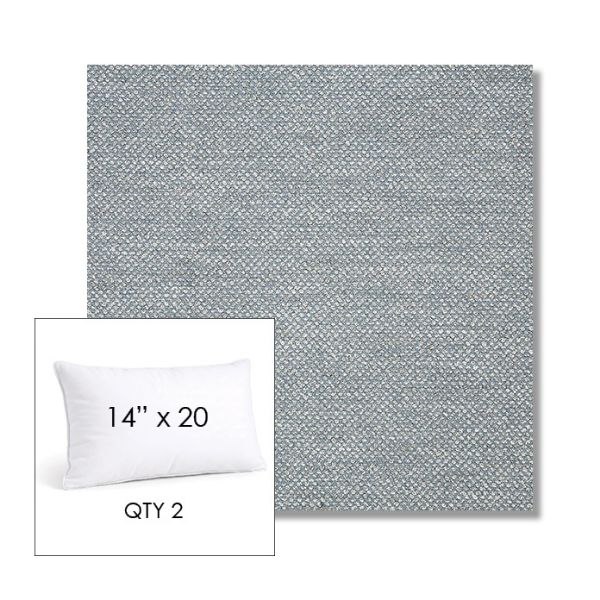 Picture of Nurture Haze | 14" x 20" Lumbar Sunbrella® Outdoor Pillow