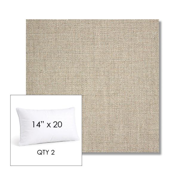 Picture of Piazza Dove | 14" x 20" Lumbar Sunbrella® Outdoor Pillow