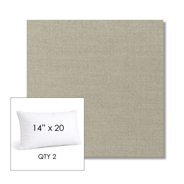 Picture of Play Sage | 14" x 20" Lumbar Sunbrella® Outdoor Pillow