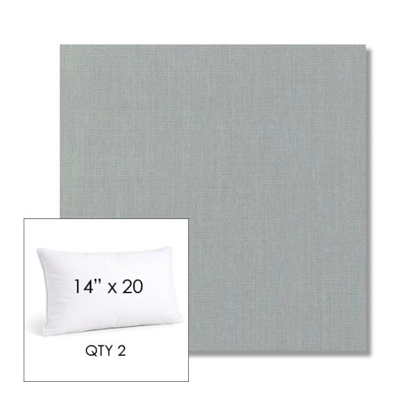 Picture of Play Sky | 14" x 20" Lumbar Sunbrella® Outdoor Pillow