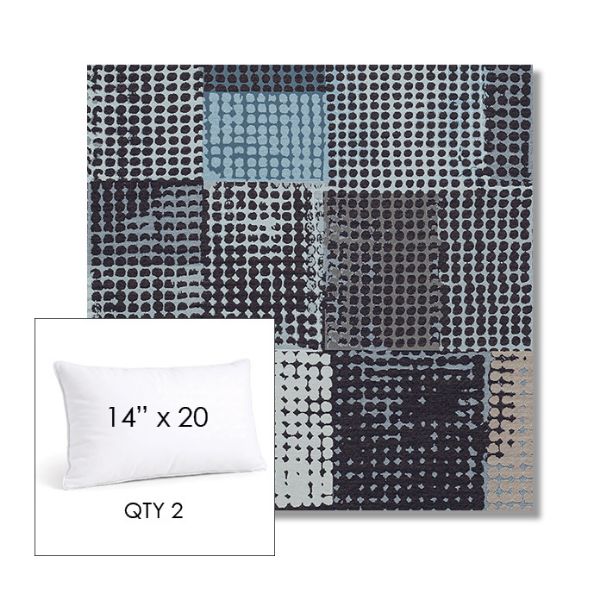 Picture of Pop Patch | 14" x 20" Lumbar Sunbrella® Outdoor Pillow