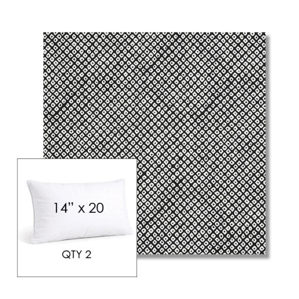 Picture of Shibori Classic | 14" x 20" Lumbar Sunbrella® Outdoor Pillow