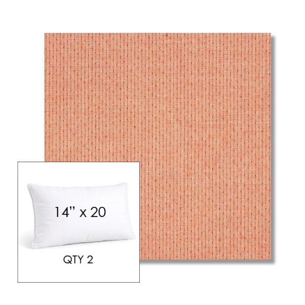 Picture of Solo Chili | 14" x 20" Lumbar Sunbrella® Outdoor Pillow