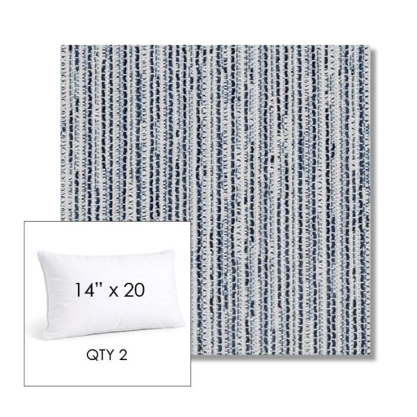 Picture of Tectonic Coastal | 14" x 20" Lumbar Sunbrella® Outdoor Pillow