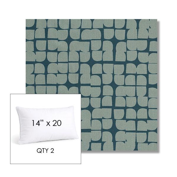 Picture of Toggle Splash | 14" x 20" Lumbar Sunbrella® Outdoor Pillow