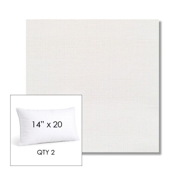 Picture of Willa Snow | 14" x 20" Lumbar Sunbrella® Outdoor Pillow