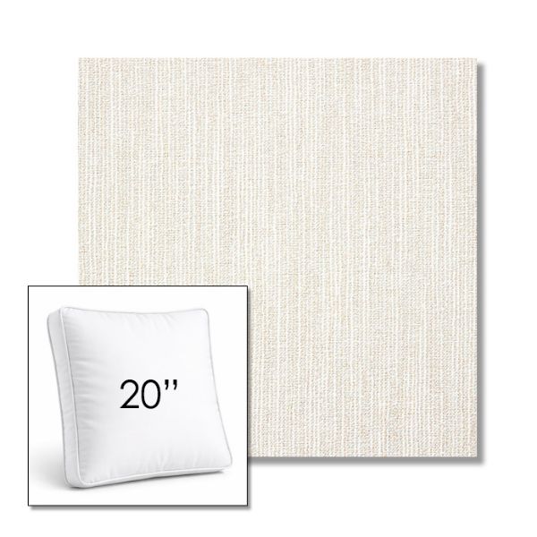 Picture of Adena Canvas | 20" Square Boxed Sunbrella® Outdoor Pillow (3" Thick)