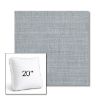Picture of Ambrose Chambray | 20" Square Boxed Sunbrella® Outdoor Pillow (3" Thick)