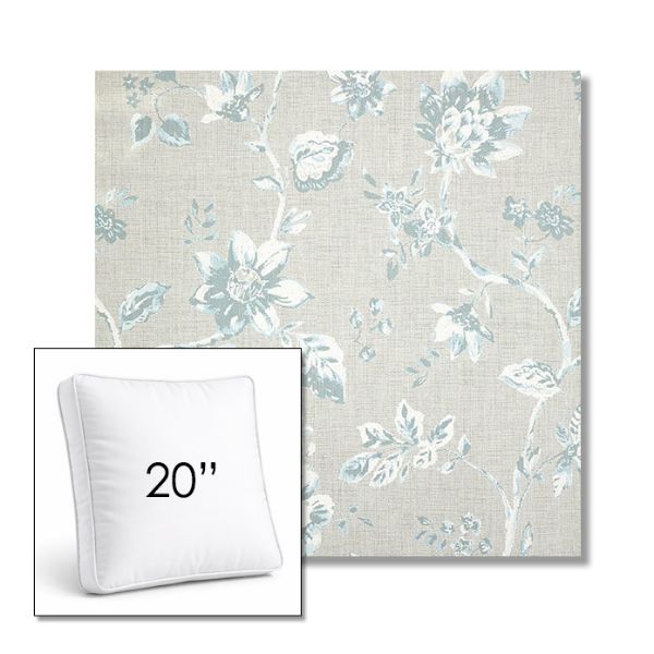 Picture of Ariana Dew | 20" Square Boxed Sunbrella® Outdoor Pillow (3" Thick)