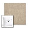 Picture of Blend Sand | 20" Square Boxed Sunbrella® Outdoor Pillow (3" Thick)