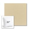 Picture of Canvas Antique Beige | 20" Square Boxed Sunbrella® Outdoor Pillow (3" Thick)
