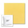 Picture of Canvas Buttercup | 20" Square Boxed Sunbrella® Outdoor Pillow (3" Thick)