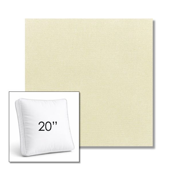 Picture of Canvas Canvas | 20" Square Boxed Sunbrella® Outdoor Pillow (3" Thick)