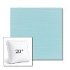 Picture of Canvas Mineral Blue | 20" Square Boxed Sunbrella® Outdoor Pillow (3" Thick)