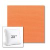 Picture of Canvas Tangerine | 20" Square Boxed Sunbrella® Outdoor Pillow (3" Thick)