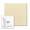 Picture of Canvas Vellum | 20" Square Boxed Sunbrella® Outdoor Pillow (3" Thick)