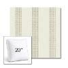 Picture of Caper Linen | 20" Square Boxed Sunbrella® Outdoor Pillow (3" Thick)