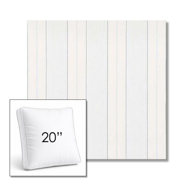 Picture of Carlo Coastal | 20" Square Boxed Sunbrella® Outdoor Pillow (3" Thick)