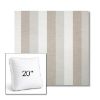 Picture of Direction Linen | 20" Square Boxed Sunbrella® Outdoor Pillow (3" Thick)