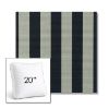 Picture of Expressive Mist | 20" Square Boxed Sunbrella® Outdoor Pillow (3" Thick)