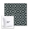 Picture of Hoopla Plume | 20" Square Boxed Sunbrella® Outdoor Pillow (3" Thick)