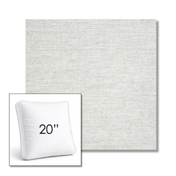 Picture of Idol Cloud | 20" Square Boxed Sunbrella® Outdoor Pillow (3" Thick)