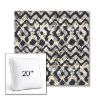 Picture of Inga Midnight | 20" Square Boxed Sunbrella® Outdoor Pillow (3" Thick)