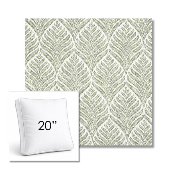 Picture of Linnaeus Spring | 20" Square Boxed Sunbrella® Outdoor Pillow (3" Thick)