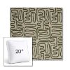 Picture of Nema Sagebrush | 20" Square Boxed Sunbrella® Outdoor Pillow (3" Thick)